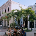 Rue piétone à Cienfuegos