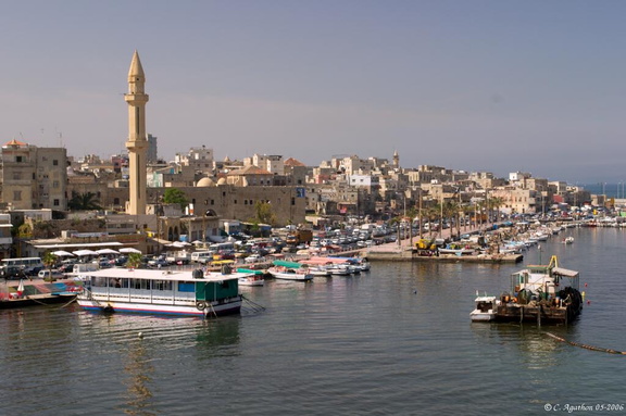 Vieux Sidon depuis le château de mer