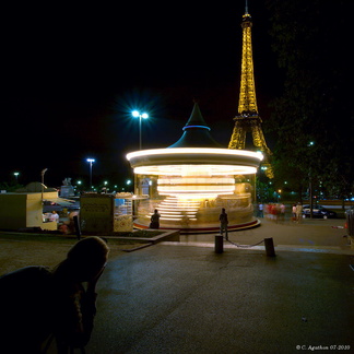 Séance de nuit au Trocadéro (2)