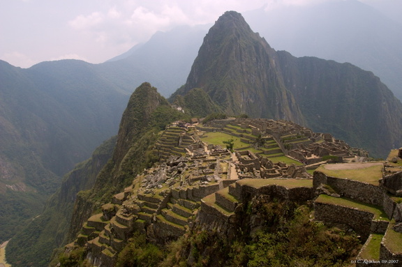 Vue générale de Machu Picchu (1)