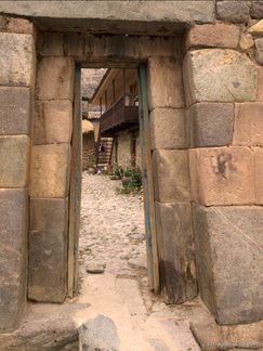 Porte Inca à Ollantaytambo