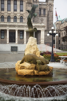 Fontaine du parlement de Victoria