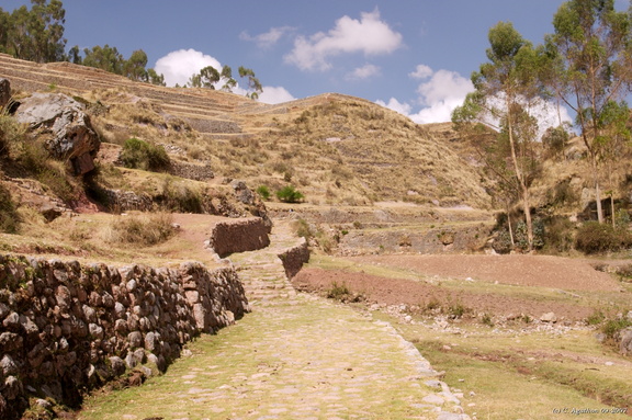 Chemin inca près de Chinchero